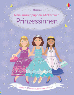 Mein Anziehpuppen-Stickerbuch: Prinzessinnen von Leyhane,  Vici, Watt,  Fiona