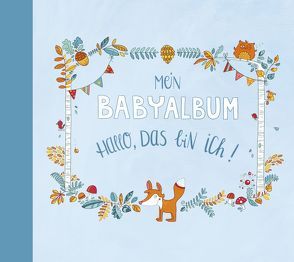 Mein Babyalbum – Hallo, das bin ich! (Jungen) von Fritz,  Johanna, Taube,  Anna