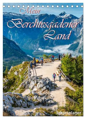Mein Berchtesgadener Land (Tischkalender 2024 DIN A5 hoch), CALVENDO Monatskalender von Wilczek,  Dieter-M.