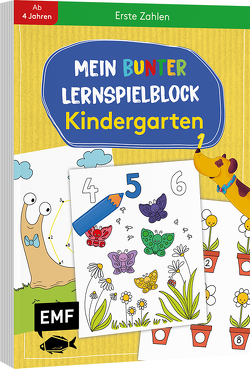 Mein bunter Lernspielblock – Kindergarten: Erste Zahlen von Thißen,  Sandy