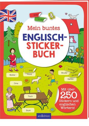 Mein buntes Englisch-Stickerbuch von Schnabel,  Dunja