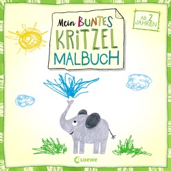 Mein buntes Kritzel-Malbuch (Elefant) von Pautner,  Norbert