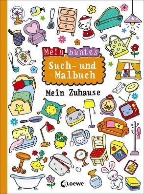 Mein buntes Such- und Malbuch: Mein Zuhause von Schlensog,  Mareike