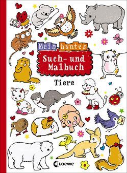 Mein buntes Such- und Malbuch: Tiere von Berg,  Cara