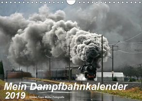 Mein Dampfbahnkalender 2019 (Wandkalender 2019 DIN A4 quer) von Franz Müller,  Günter