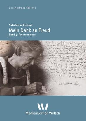 „Mein Dank an Freud“ von Andreas-Salomé,  Lou, Rempp,  Brigitte, Weber,  Inge