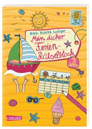 Mein dicker Ferien-Rätselblock von Busch,  Nikki, Hahn,  Christiane