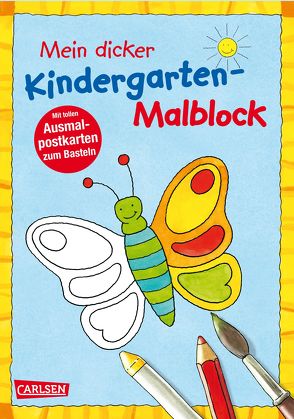 Mein dicker Kindergarten-Malblock von Velte,  Ulrich