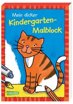 Mein dicker Kindergarten-Malblock von Mensing,  Katja