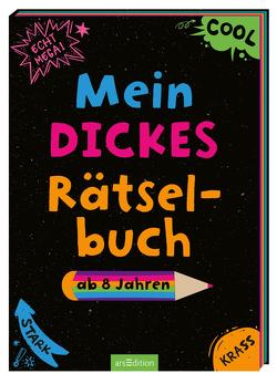 Mein dickes Rätselbuch ab 8 Jahren von Kiefer,  Philip, Schnabel,  Dunja