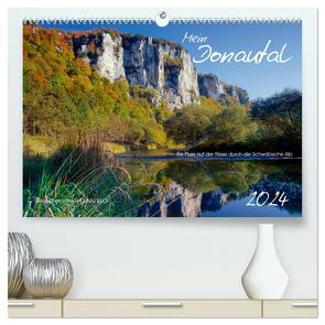 Mein Donautal (hochwertiger Premium Wandkalender 2024 DIN A2 quer), Kunstdruck in Hochglanz von Beck,  Andreas