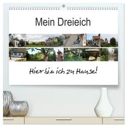 Mein Dreieich (hochwertiger Premium Wandkalender 2024 DIN A2 quer), Kunstdruck in Hochglanz von Ola Feix,  Eva