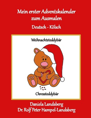 Mein erster Adventskalender zum Ausmalen von Landsberg,  Daniela