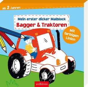 Mein erster dicker Malblock – Bagger & Traktoren von Beurenmeister,  Corina