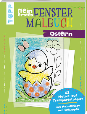 Mein erstes Fenster-Malbuch Ostern von Schwab,  Ursula