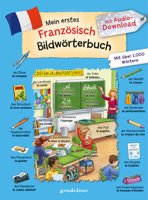 Mein erstes Französisch Bildwörterbuch mit Audio-Download von Krause,  Joachim