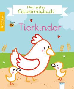 Mein erstes Glitzermalbuch. Tierkinder von Jacqué,  Isabelle