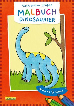 Mein erstes großes Malbuch: Dinosaurier von Eisendle,  Carmen