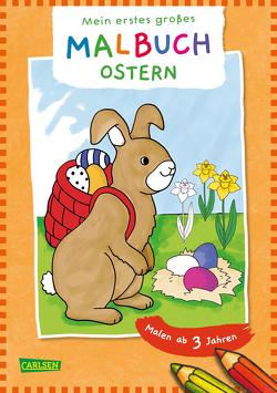 Mein erstes großes Malbuch: Ostern von Pöter,  Andrea