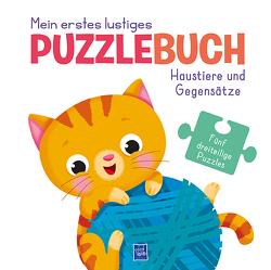 Mein erstes lustige Puzzlebuch – Haustiere und Gegensätze