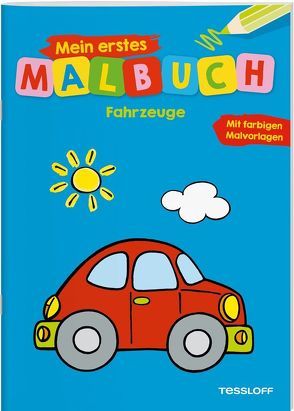 Mein erstes Malbuch Fahrzeuge von Turnhofer,  Kersti