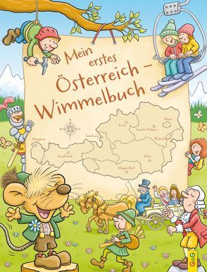 Mein erstes Österreich-Wimmelbuch von Kahl,  Matthias, Thabet,  Edith