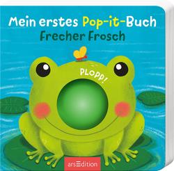 Mein erstes Pop-it-Buch – Frecher Frosch von Motzko,  Juliana