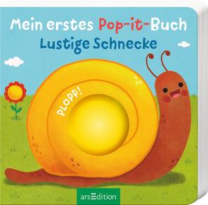 Mein erstes Pop-it-Buch – Lustige Schnecke von Motzko,  Juliana