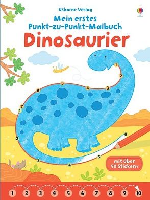 Mein erstes Punkt-zu-Punkt-Malbuch: Dinosaurier von Fearn,  Katrina, Taplin,  Sam