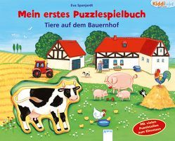 Mein erstes Puzzlespielbuch. Tiere auf dem Bauernhof von Golze,  Lisa, Spanjardt,  Eva