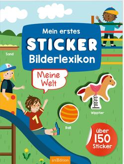 Mein erstes Sticker-Bilderlexikon – Meine Welt von Markiewicz,  Izabella