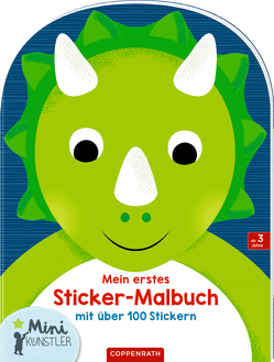 Mein erstes Sticker-Malbuch (Dinosaurier) von Ballon Media nv/sa