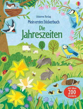 Mein erstes Stickerbuch: Die Jahreszeiten von Bathie,  Holly, Claude,  Jean