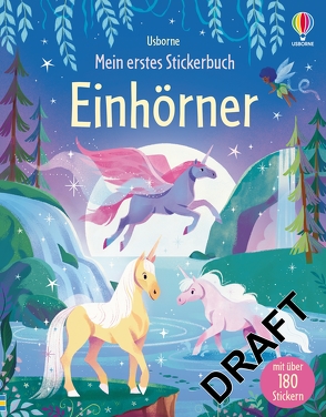 Mein erstes Stickerbuch: Einhörner von Beecham,  Alice, Melrose,  Katie