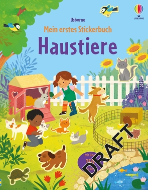 Mein erstes Stickerbuch: Haustiere von Berti,  Manuela, Pickersgill,  Kristie