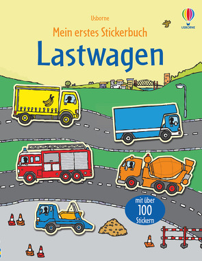 Mein erstes Stickerbuch: Lastwagen von Crisp,  Dan, Taplin,  Sam