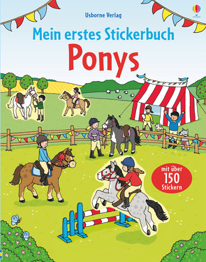 Mein erstes Stickerbuch: Ponys von Finn,  Rebecca, Patchett,  Fiona