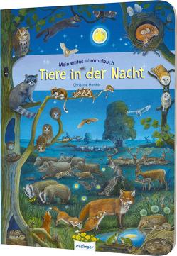 Mein erstes Wimmelbuch: Tiere in der Nacht von Henkel,  Christine