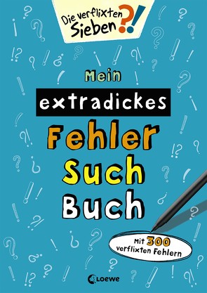 Mein extradickes Fehler-Such-Buch (petrol)