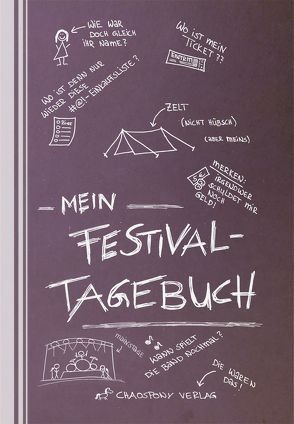 Mein Festival-Tagebuch (Sonderedition) von Jakob,  Sandra Lina