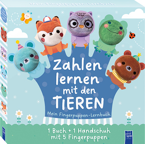 Mein Fingerpuppen-Lernbuch – Zahlen lernen mit den Tieren von Bunny,  Luli