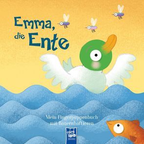 Mein Fingerpuppenbuch mit Bauernhoftieren – Emma, die Ente