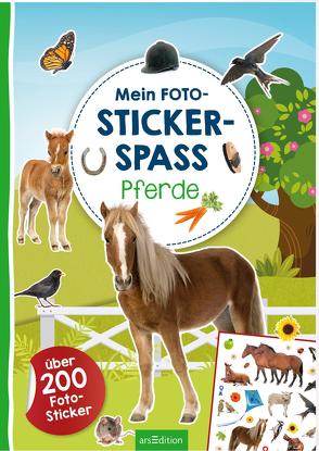 Mein Foto-Stickerspaß – Pferde von Schindler,  Eva