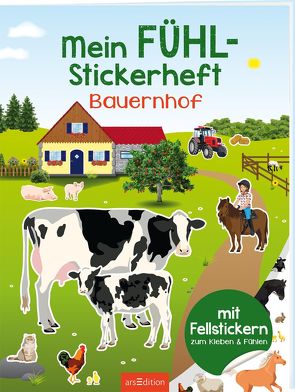 Mein Fühl-Stickerheft – Bauernhof von Bräuer,  Ingrid