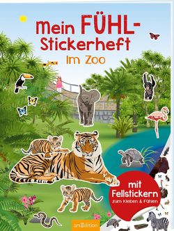 Mein Fühl-Stickerheft – Im Zoo von Bräuer,  Ingrid