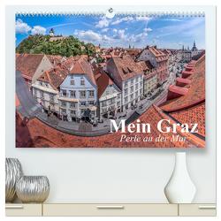 Mein Graz. Perle an der Mur (hochwertiger Premium Wandkalender 2024 DIN A2 quer), Kunstdruck in Hochglanz von Stanzer,  Elisabeth