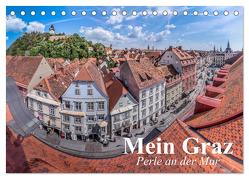 Mein Graz. Perle an der Mur (Tischkalender 2024 DIN A5 quer), CALVENDO Monatskalender von Stanzer,  Elisabeth