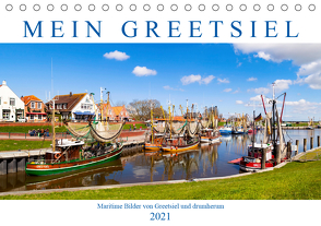 Mein Greetsiel (Tischkalender 2021 DIN A5 quer) von Dreegmeyer,  Andrea