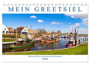 Mein Greetsiel (Tischkalender 2024 DIN A5 quer), CALVENDO Monatskalender von Dreegmeyer,  Andrea