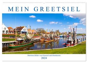 Mein Greetsiel (Wandkalender 2024 DIN A2 quer), CALVENDO Monatskalender von Dreegmeyer,  Andrea